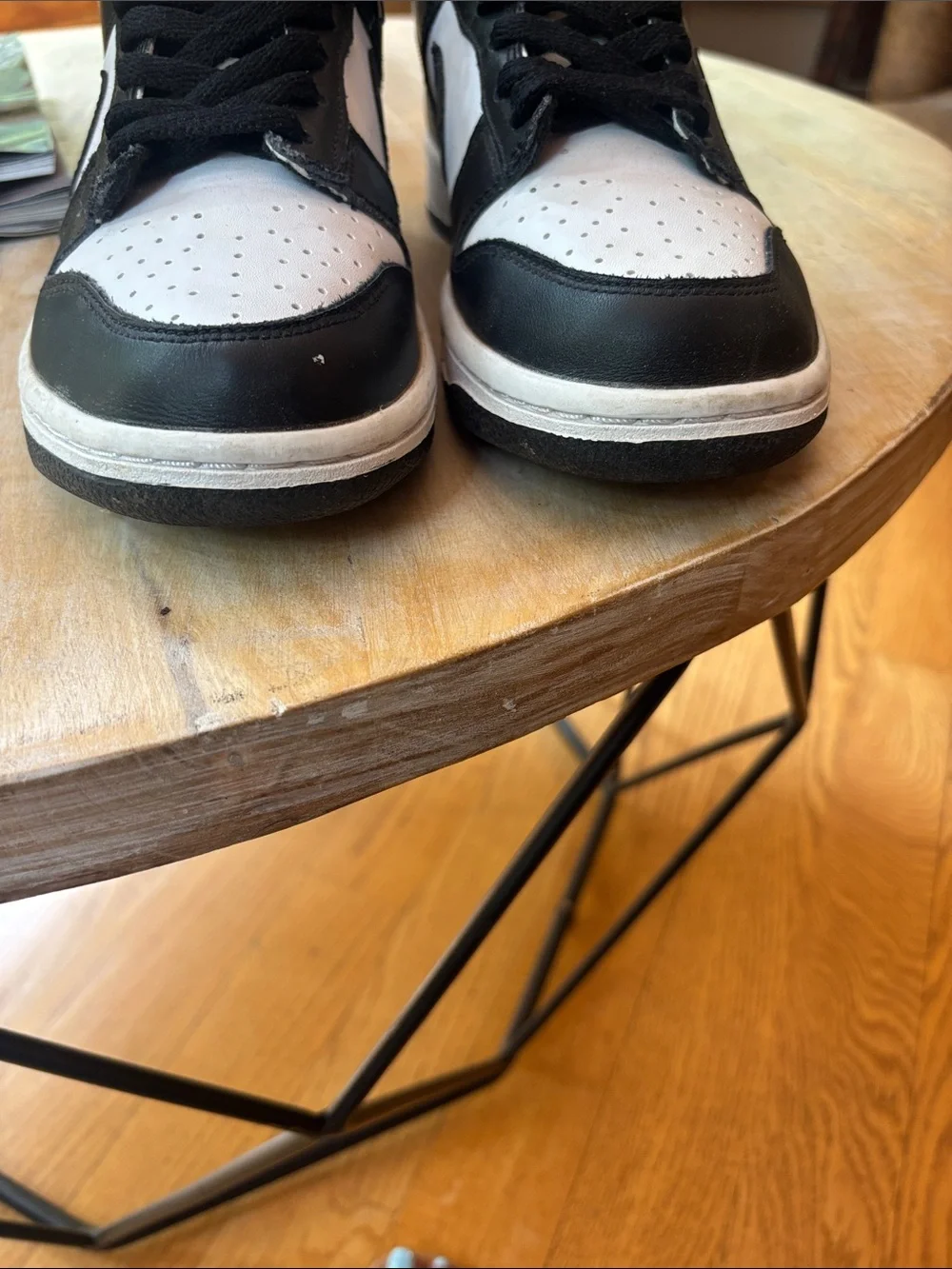 Nike dunks panda  Black and White Low-Top Sneakers